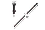 36" double head tent stake